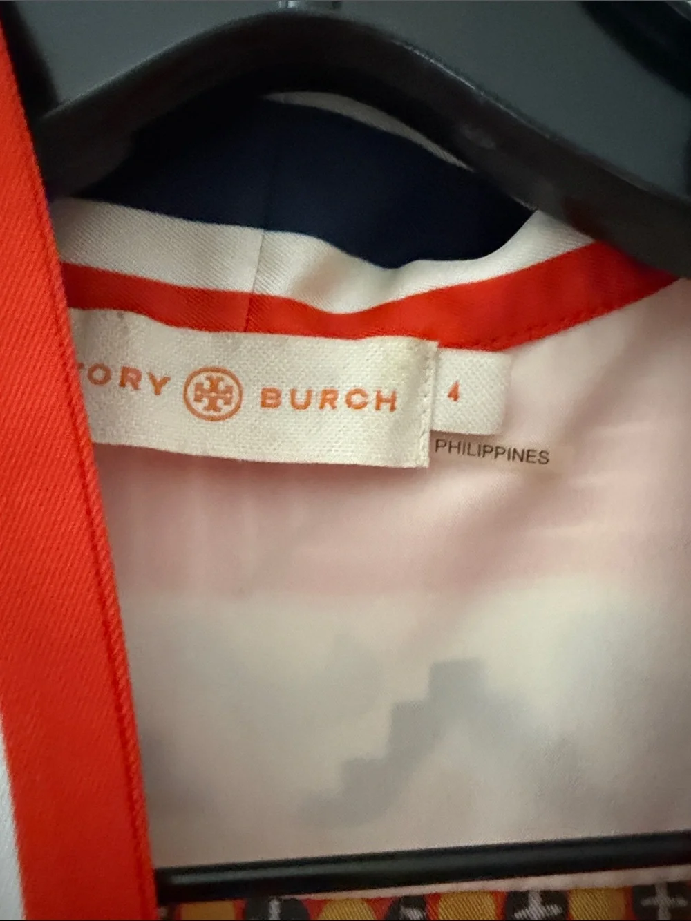 Tory Burch Multicolor Patchwork Bow-Front Sleeveless Top